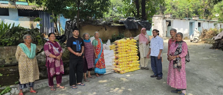 Ration Support — Supplies Received & Distribution in Progress — photo 2